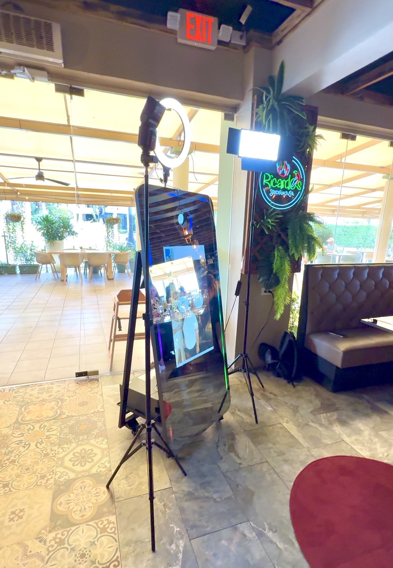 Step 1 - Mirror Greets Guests